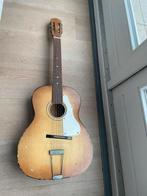 Vintage Western akoestische Gitaar, Muziek en Instrumenten, Snaarinstrumenten | Gitaren | Akoestisch, Ophalen, Gebruikt, Western- of Steelstringgitaar