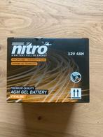Nitro 12V 4Ah Accu - Nieuw in doos, Ophalen, Nieuw