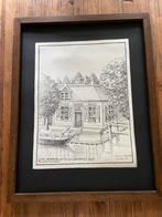 Tekening Cafe Fanfare Giethoorn -, Ophalen of Verzenden