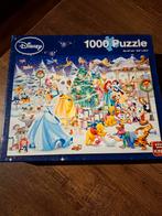King Disney kerst Puzzel 1000 stukjes, Ophalen of Verzenden, 500 t/m 1500 stukjes, Zo goed als nieuw, Legpuzzel