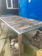 tuintafel, Ophalen, Gebruikt, Rechthoekig, Aluminium