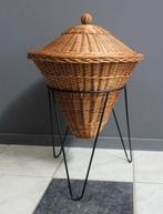 50 60 jaren haak brei naai MAND RIETEN punt 3 hairpin poot, Ophalen, Gebruikt, Overige typen