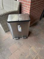Eko Prullenbak 2x60L - Afvalscheiding, Huis en Inrichting, Ophalen, Gebruikt, Met pedaal, 40 liter of meer