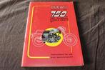 Ducati 750 GT 1972 motorcycle instruction maintenance manual, Ophalen of Verzenden, Ducati
