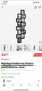 Nieuw 14 foto fotolijst gratis verzenden moet weg, Ophalen of Verzenden, Nieuw