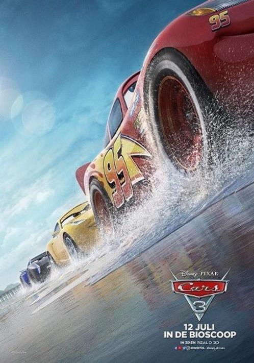 CARS  3      filmposter., Verzamelen, Posters, Nieuw, Film en Tv, Verzenden