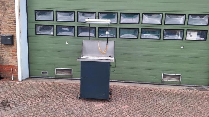 ontvetterbak  machinereiniger schoonspoelbak reinigen, Auto diversen, Autogereedschap, Gebruikt, Ophalen
