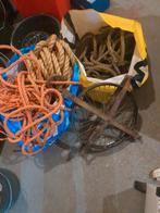 Vintage Touw en Katrol Blok, Ophalen