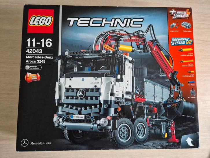 Technic Lego 42043 Mercedes Benz Arocs 3245, Kinderen en Baby's, Speelgoed | Duplo en Lego, Zo goed als nieuw, Ophalen of Verzenden