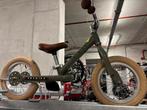 Trybike steel loopfiets vintage groen, Ophalen, Zijwieltjes, Trybike, Minder dan 16 inch