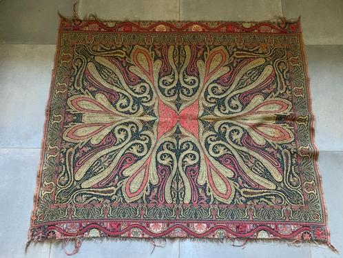 Antieke nuisdoek, nuis doek, schoorsteen / schouw; 140 x 120, Huis en Inrichting, Tafelkleden, Gebruikt, Rechthoek, Binnen, Ophalen of Verzenden