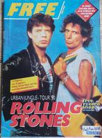 Tijdschrift 1990 FREE Incl. 52 Pagina's Rolling Stones Story, Ophalen of Verzenden, Gebruikt, Boek, Tijdschrift of Artikel
