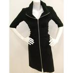 Ribkoff zwarte jurk rits voor stofverwerking 3/4 mouw 46, Kleding | Dames, Verzenden, Zwart, Maat 46/48 (XL) of groter, Joseph Ribkoff