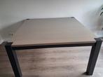 Vierkante eikenhouten eettafel - 8 personen, Ophalen, Gebruikt, Vijf personen of meer, Modern