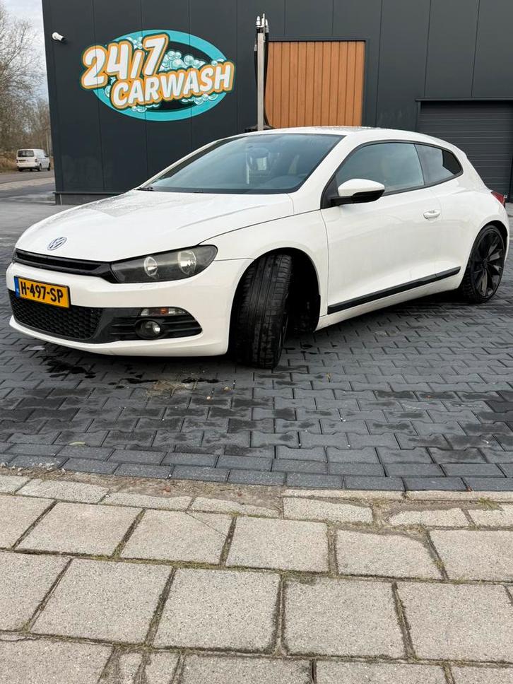 Volkswagen Scirocco 1.4 TSI 118KW 2008 Wit, Auto's, Volkswagen, Particulier, Scirocco, ABS, Achteruitrijcamera, Airconditioning