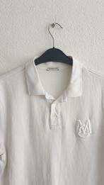 Moncler Polo Shirt - Wit Maat L, Maat 52/54 (L), Moncler, Wit, Ophalen of Verzenden