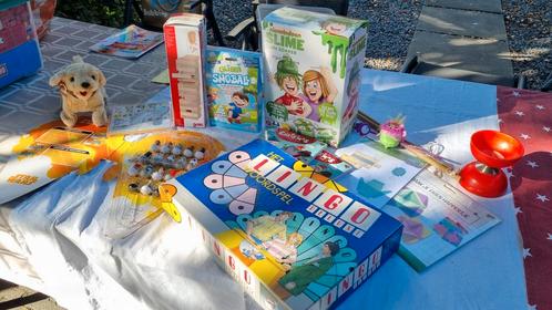 Spellenpakket - Jenga, Lingo, Slime Soaker & meer!, Hobby en Vrije tijd, Gezelschapsspellen | Bordspellen, Gebruikt, Een of twee spelers