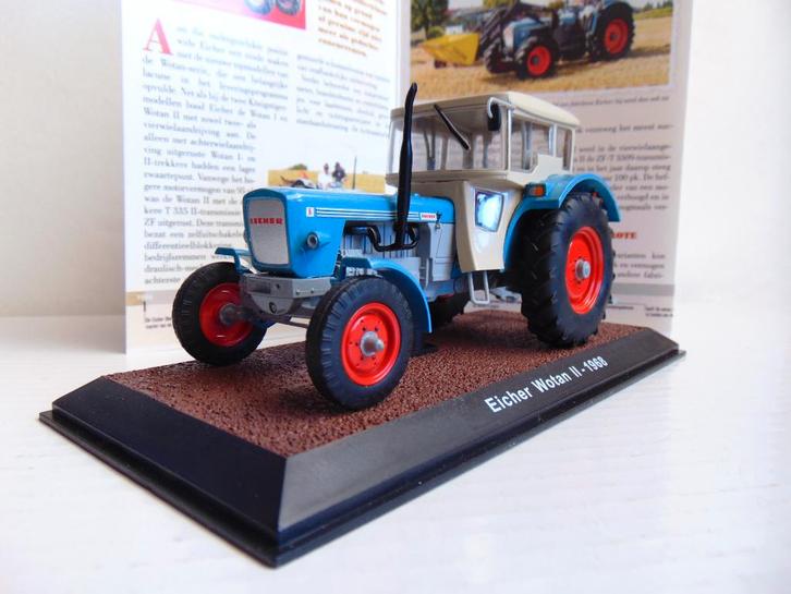 Model Tractor Eicher Wotan II - 1968 - 1/32, Hobby en Vrije tijd, Modelauto's | 1:32, Zo goed als nieuw, Tractor of Landbouw, Overige merken