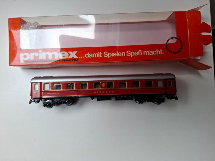 Primex 4196 Oldtimer-Speisewagen Märklin, Hobby en Vrije tijd, Modeltreinen | H0, Zo goed als nieuw, Wisselstroom, Märklin, Ophalen of Verzenden