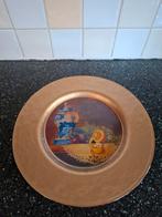 Gouden Onderborden met Fruitstilleven - Set van 2, Ophalen of Verzenden, Zo goed als nieuw, Overige stijlen, Bord(en)
