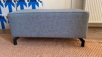 Blauwgrijze Hocker - Gebruikte Staat beschikbaar voor biedingen