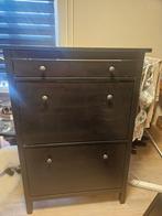 Zwarte schoenenkast Hemnes, Huis en Inrichting, Ophalen of Verzenden, Gebruikt