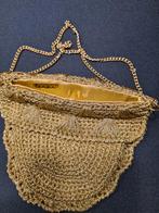 Gouden handtasje met de hand gemaakt., Sieraden, Tassen en Uiterlijk, Tassen | Damestassen, Ophalen, Handtas