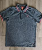 Mooie heren shirt met polo kraag antraciet, Maat 52/54 (L), Ophalen of Verzenden, Zo goed als nieuw, Grijs