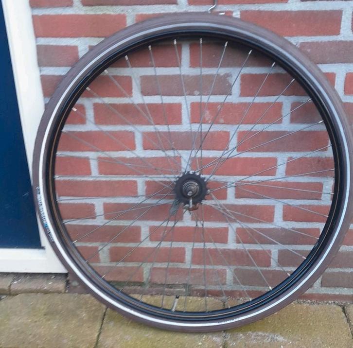 Prima set wielen terugtraprem ; ook p/st, Fietsen en Brommers, Fietsonderdelen, Gebruikt, Algemeen, Wiel, Ophalen