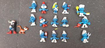 Smurfen figuren peyo 60 70erjaren vintage schleich tekenfilm beschikbaar voor biedingen