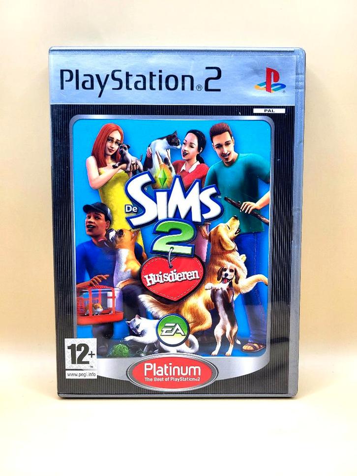 De Sims 2 Huisdieren (Platinum) - PS2, Spelcomputers en Games, Games | Sony PlayStation 2, Zo goed als nieuw, Simulatie, 1 speler