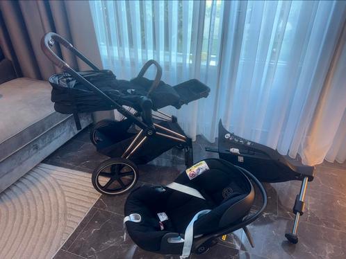 CYBEX Priam Kinderwagen Rosé + Autostoel & 360 Isofix Base, Kinderen en Baby's, Buggy's, Zo goed als nieuw, Overige merken, Ophalen of Verzenden