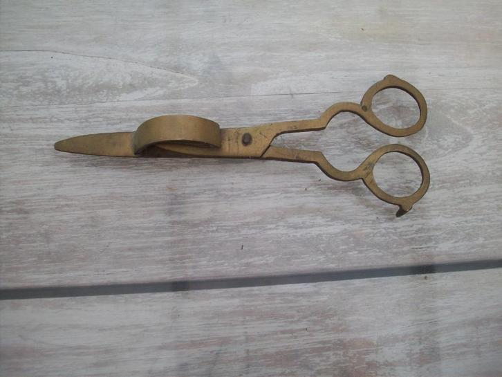 geel koper schaar weet niet voor wat, Antiek en Kunst, Antiek | Koper en Brons, Koper, Ophalen of Verzenden