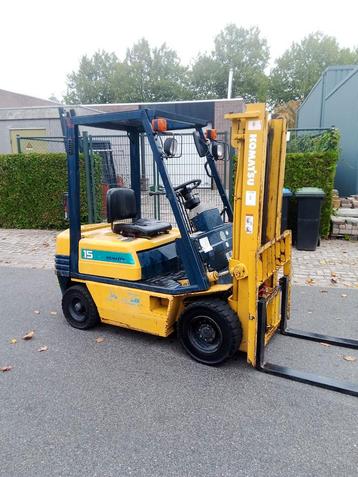 Heftruck Komatsu Diesel 1.5 ton snelle levering met kenteken beschikbaar voor biedingen