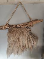 Wandhanger van schapenwol op tak, Ophalen of Verzenden, Nieuw