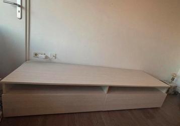 Tv-meubel / tv kast / laag dressoir – 2 lades + open vakken