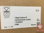 opel astra g achterlicht links nieuw! 3743931, Auto-onderdelen, Ophalen of Verzenden, Nieuw, Opel