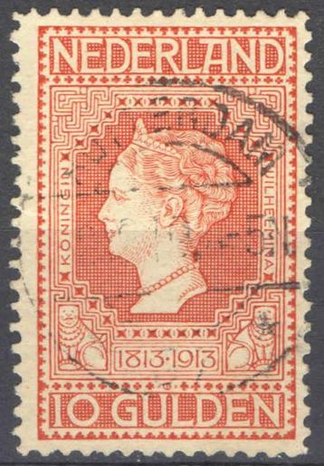 Nederland NVPH nr 101 gestempeld Jubileum 1913 beschikbaar voor biedingen
