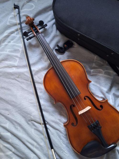 Beginners Viool, Muziek en Instrumenten, Strijkinstrumenten | Violen en Altviolen, Zo goed als nieuw, Viool, 4/4-viool, Met koffer