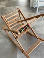 Vintage schommelstoel voor poppen en beren, Kinderen en Baby's, Ophalen, Gebruikt