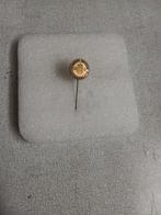 Gouden tientje kaas speldje., Verzamelen, Speldjes, Pins en Buttons, Ophalen of Verzenden, Zo goed als nieuw