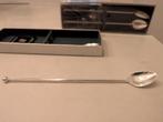 Zilveren latte lepels - set van 4 van Zilverstad, Antiek en Kunst, Ophalen of Verzenden