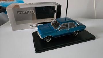 Opel Ascona A 1.9 SR Blauw metallic modelauto auto beschikbaar voor biedingen