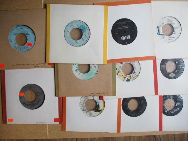 s5487 11 singles 1 koop, Cd's en Dvd's, Vinyl Singles, Gebruikt, Single, Overige genres, 7 inch, Ophalen