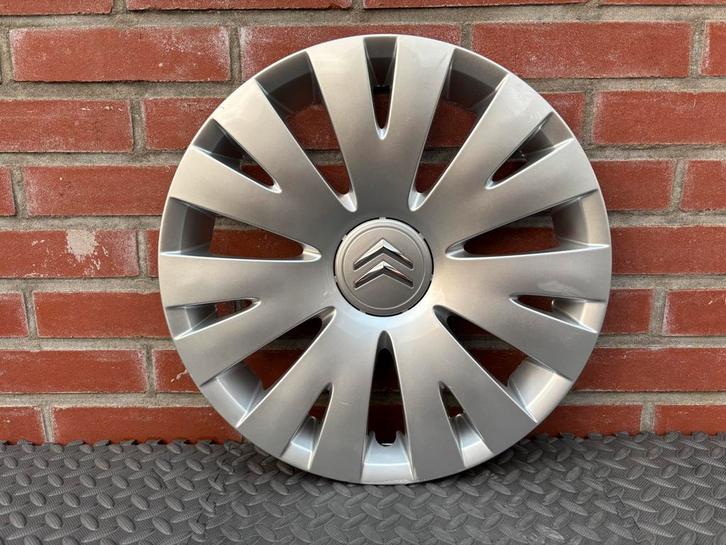 1 originele Citroen Berlingo en C3 wieldop 15 inch, Auto diversen, Wieldoppen, Gebruikt, Ophalen of Verzenden