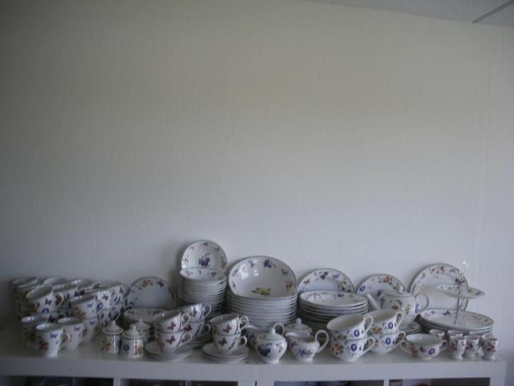 Janneke Brinkman Fruit & Flowers servies, Huis en Inrichting, Keuken | Servies, Zo goed als nieuw, Bord(en), Overige stijlen, Porselein
