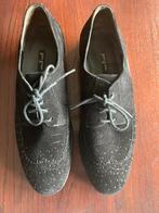 Paul Green Suède Veterschoenen Maat 39.5, Kleding | Dames, Schoenen, Ecco, Schoenen met lage hakken, Zwart, Ophalen of Verzenden