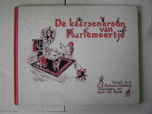 De kaarsenkroon van Paarlemoertje. (1940), Boeken, Prentenboeken en Plaatjesalbums, Gelezen, Ophalen of Verzenden