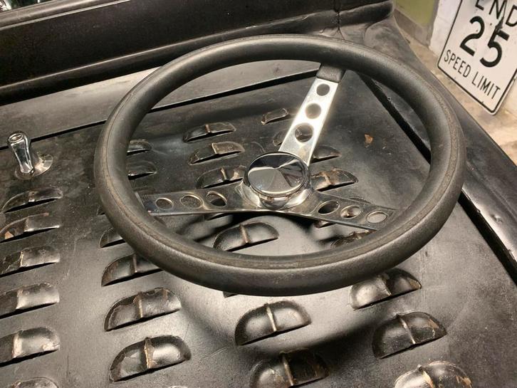 Vintage race stuur hotrod kitcar custom build ect., Auto-onderdelen, Besturing, Oldtimer onderdelen, Gebruikt, Ophalen