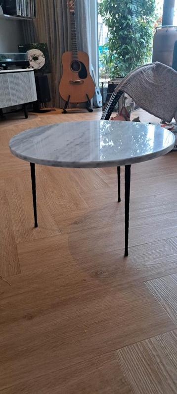 Marmeren Bijzettafel - Stijlvol & Tijdloos